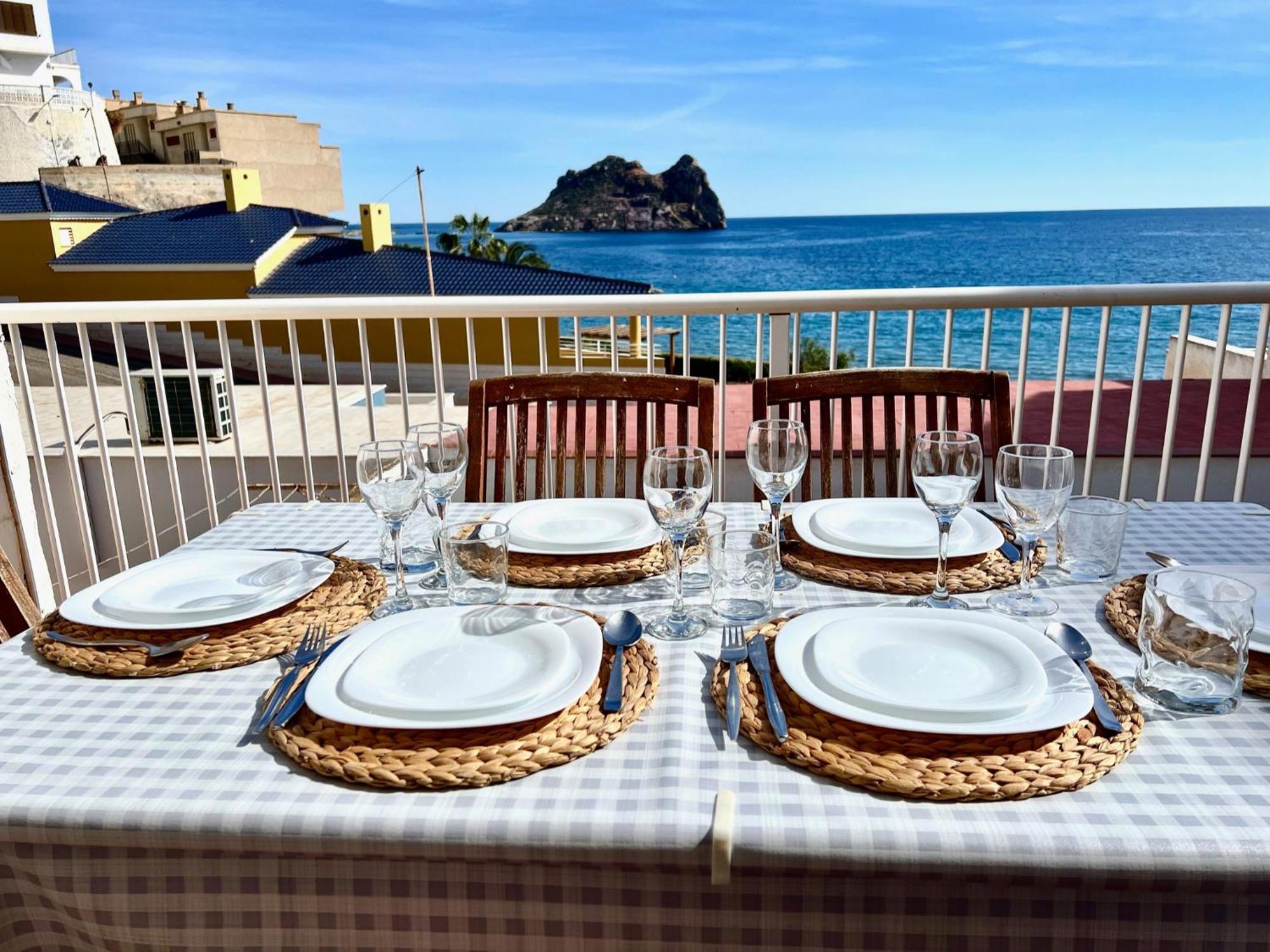 La Paloma, Chalet A Pie De Playa Águilas Eksteriør billede